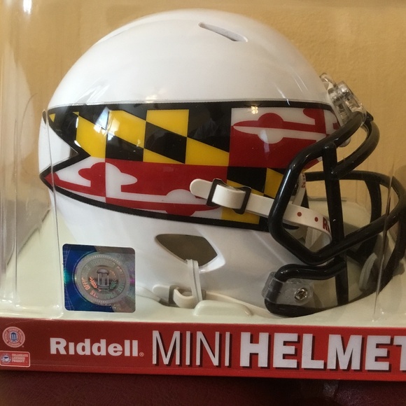 University Maryland Riddell Mini Helmet NEW! - Picture 3 of 6